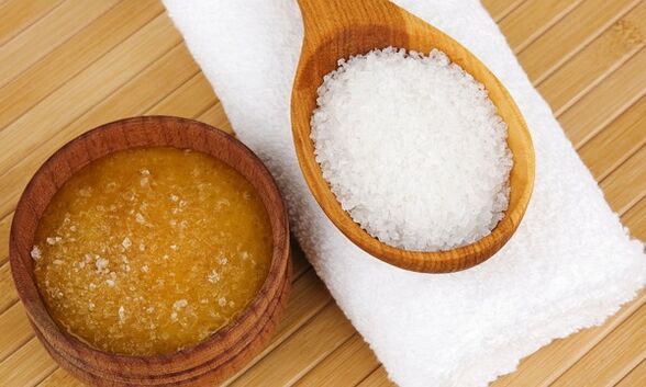عسل و نمک برای درمان آرتروز زانو